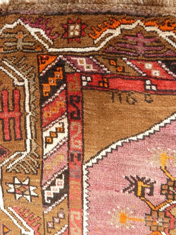 Dated 1960 Antique Caucasian Kazak Handmade Runner 4 Ft X 12 Ft Free Shipping gallery