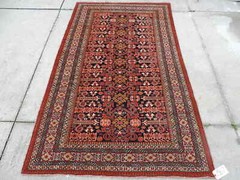 5x8ft. Handmade Caucasian Shirvan Perpedil Wool Rug