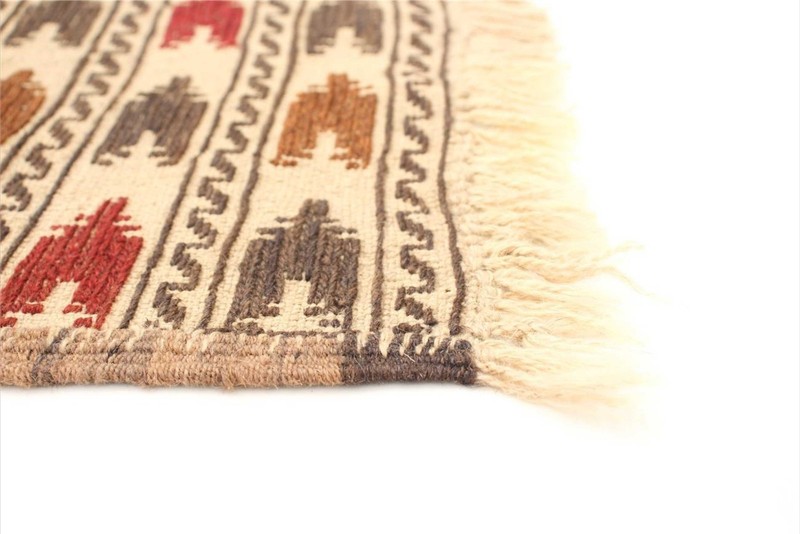 Vintage 3'10" x 6'5" Traditional Wool Hand Woven Oriental Area Rug gallery