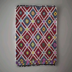 Turkish Goat Hair Rug Kilim Handmade Antolian Cicim Tapestry Carpet 42 x30