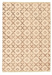 Vintage Hand Woven Area Rug 5’6″ x 7’7″ Traditional Wool Oriental Carpet