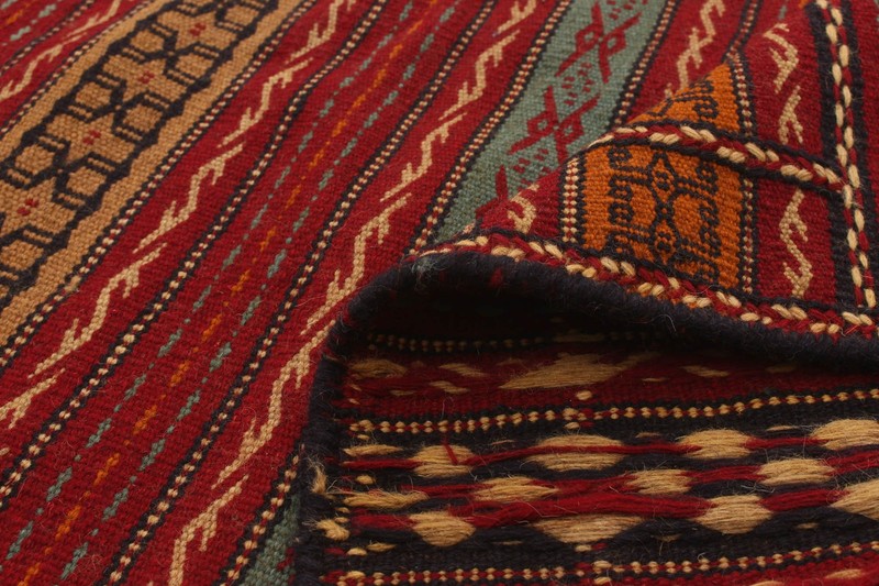 Vintage Hand Woven Area Rug 3'4" x 5'0" Traditional Wool Oriental Carpet gallery