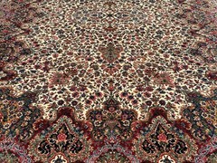 AUTHENTIC MINT KARASTAN FLORAL KIRMAN RUG 8.8×12 PATTERN #742 WE HAVE OTHERS