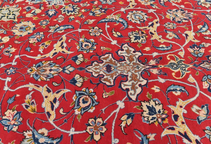 Vintage Handmade Oriental Rug 10X13 ft Traditional Floral One of a Kind Carpet gallery