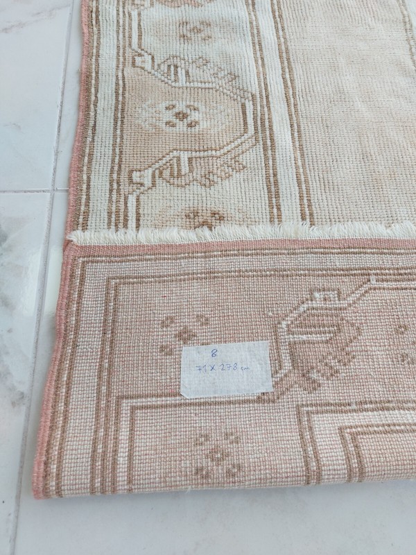 3x10 Antique Runner Rug Turkish Carpet Rug Natural Corridor Rug Oriental Rug gallery
