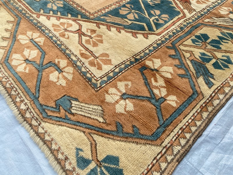 7x9 ft Oriental Large Afghan Traditional Turkish Antique Oriental Turkmen Carpet gallery