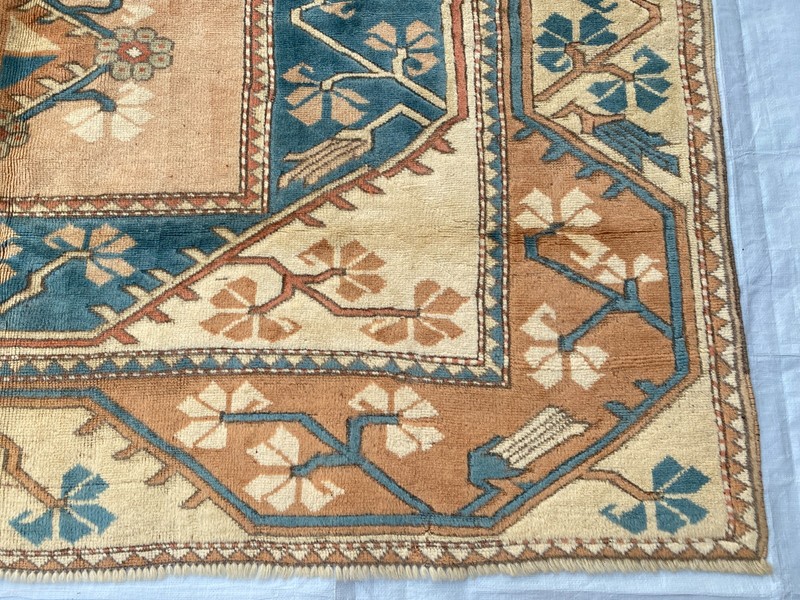 7x9 ft Oriental Large Afghan Traditional Turkish Antique Oriental Turkmen Carpet gallery