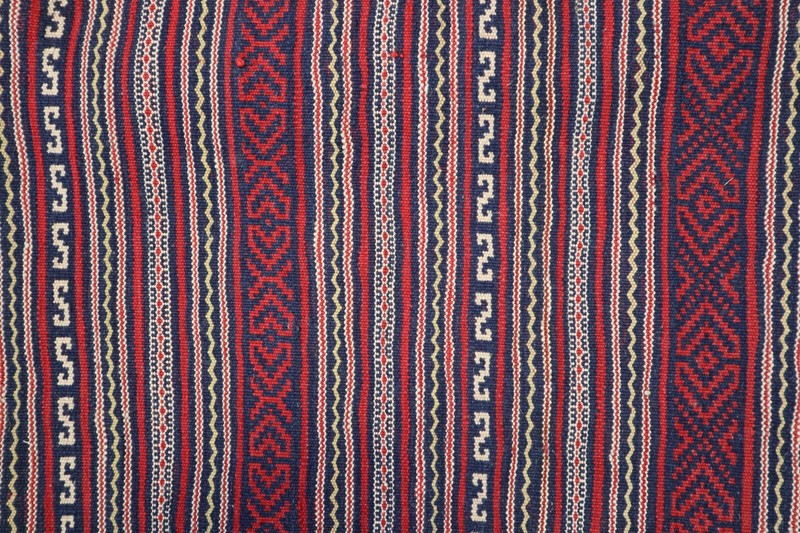 4'4 x 6'4 ft Turkmen Tribal hand knotted vegetable dye oriental kilim rug gallery