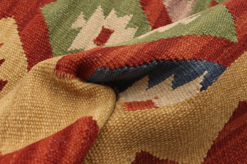Vintage Hand Woven Area Rug 4'1" x 6'0" Traditional Wool Oriental Carpet gallery