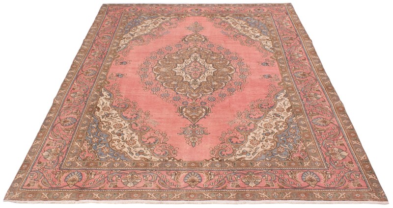 Traditional Vintage Hand-Knotted Area Rug 8'1" x 11'5" Oriental Wool Carpet gallery
