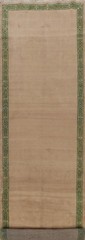 Excellent Traditional Hand-Knotted Bordered Oriental Runner Rug Palace Size 5×22