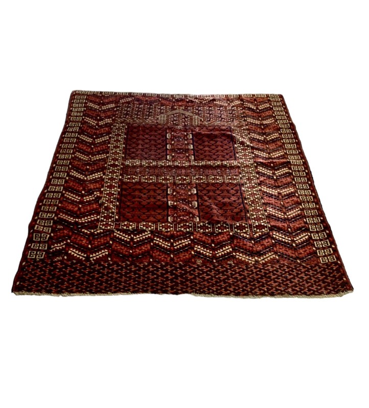Rug Tribal Carpet Afghan Turkmen Oriental Antique Colourful Decor gallery