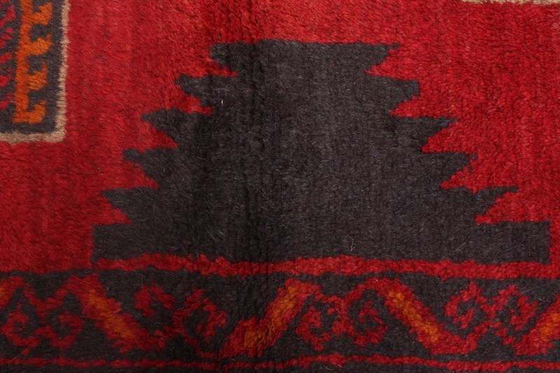 Vintage Hand-Knotted Area Rug 3'6" x 5'9" Traditional Oriental Wool Carpet gallery