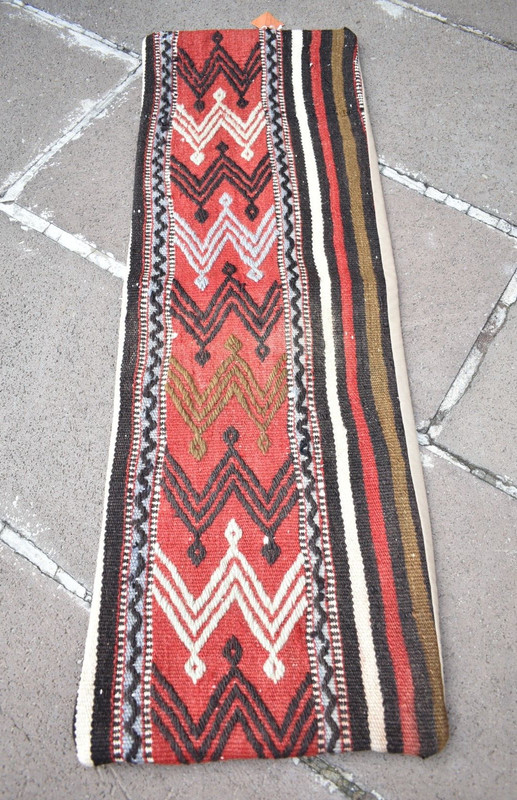Turkish Kilim Pillow Cover Sofa Rug 12''x35'' Decorative Handmade Cushion Cover gallery
