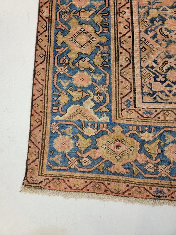 Antique Oriental Hand-Knotted Wool Runner Collectible Malayer 3'2" x 11'4" gallery