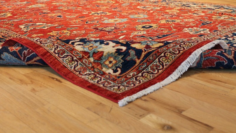 Hand-knotted Rug (Carpet) 8'7X11'7, Ariana mint condition gallery