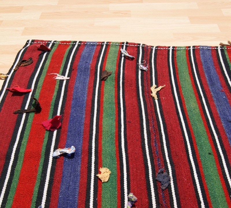 TURKISH KILIM WOOL HAND WOVEN RECTANGLE MULTI COLORED KELIM 30+ AREA RUGS 8X9ft gallery