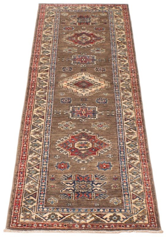 2'6" x 7'10" Vintage Hand-knotted Runner Rug Traditional Oriental Wool Carpet gallery