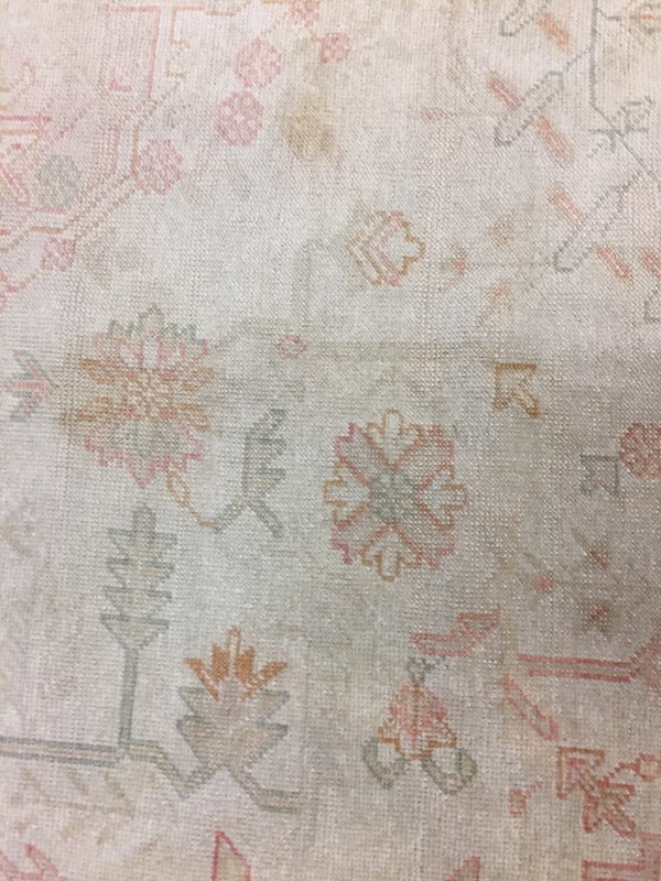 Antique Turkish Oushak Rug, 12'3 X 15'10 E23169 gallery