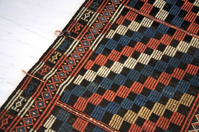 Cicim Kelim, Anatolien um 1910, 220 x 120 cm, perfekte Erhaltung! gallery