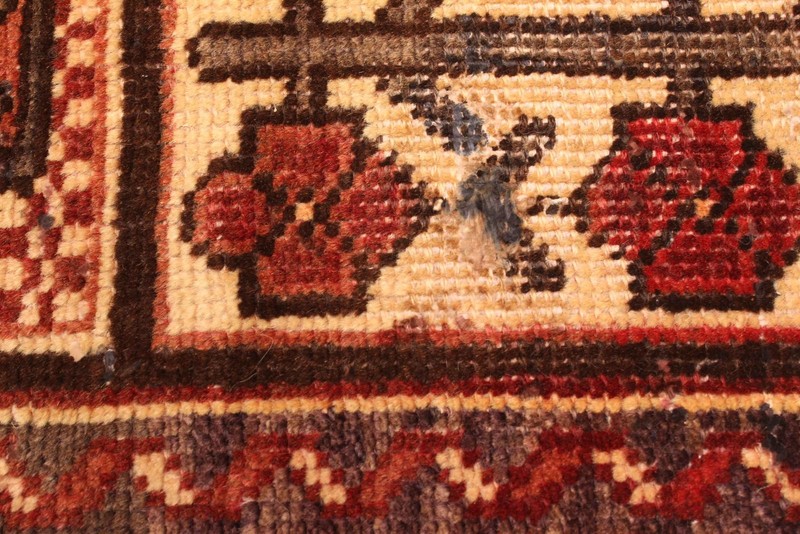 Vintage Hand-Knotted Area Rug 4'8" x 6'9" Traditional Wool Carpet gallery