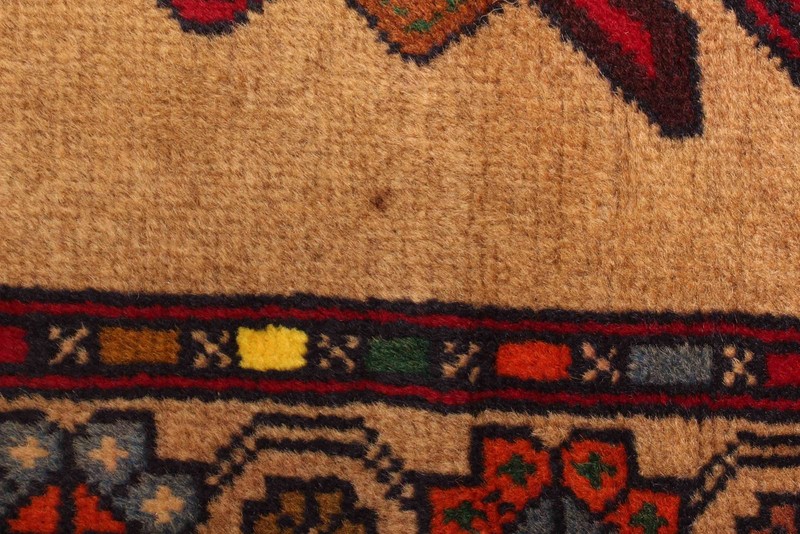 Vintage Hand-Knotted Area Rug 2'8" x 4'3" Traditional Oriental Wool Carpet gallery