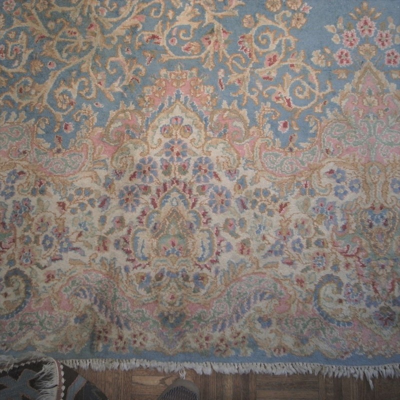 Genuine Middle Eastern Royal K c. 1930 11'2" x 21'2 " natural dyes fine weave gallery