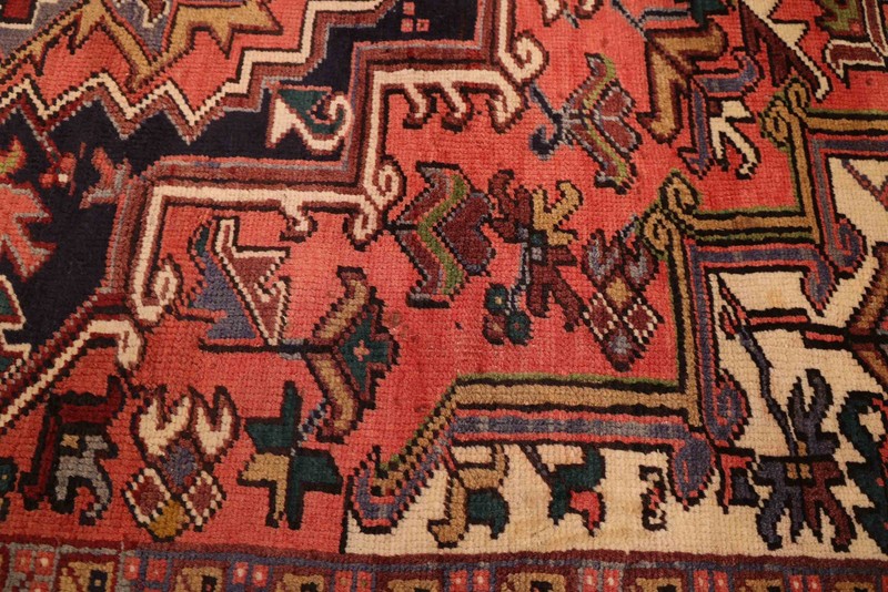 Traditional Vintage Hand-Knotted Area Rug 6'2" x 8'9" Oriental Wool Carpet gallery