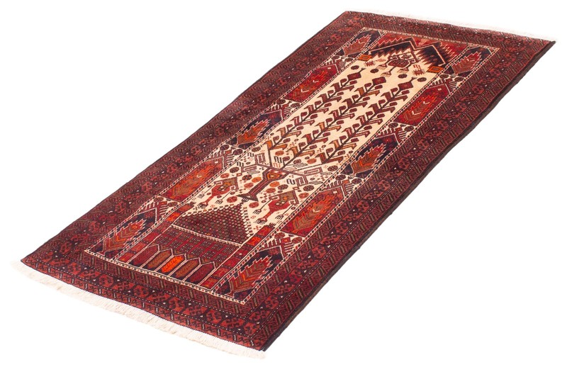 Traditional Vintage Hand-Knotted Area Rug 3'4" x 6'7" Oriental Wool Carpet gallery