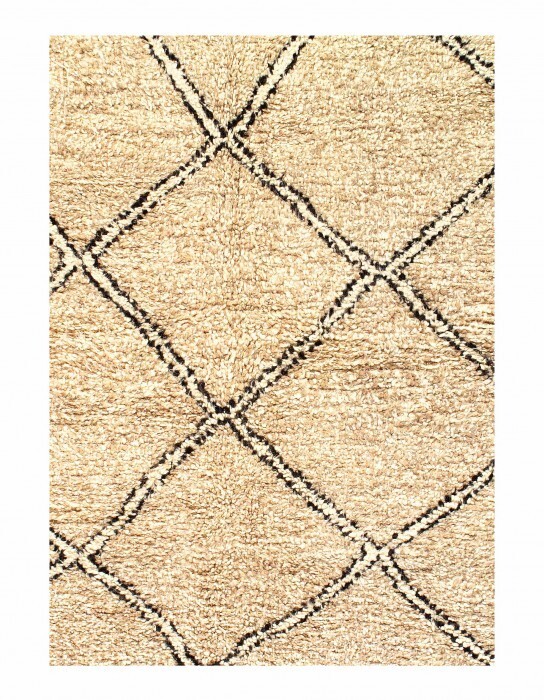 Fine Hand Knotted Vintage Genuine Moroccon 5'3'' X 7'7'' gallery