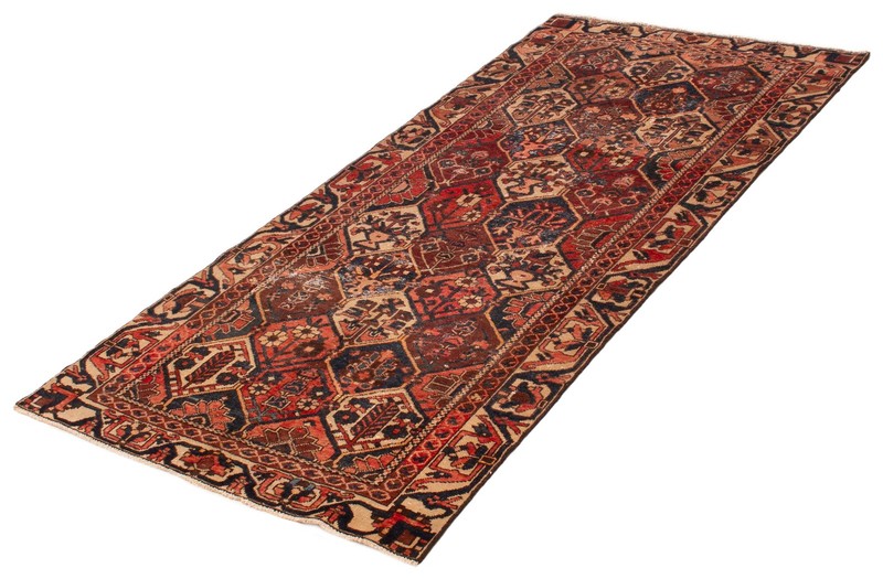 Traditional Vintage Hand-Knotted Oriental Carpet 4'5" x 8'11" Wool Area Rug gallery
