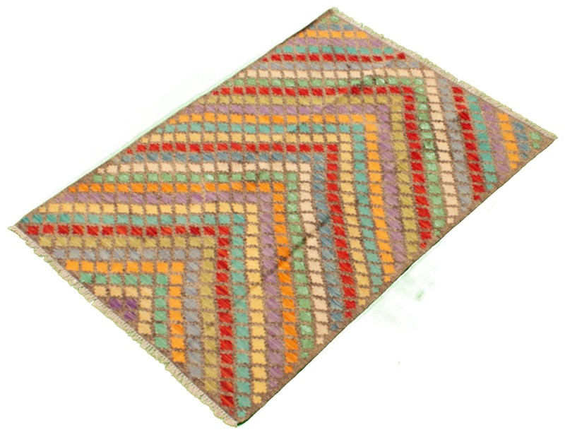 Vintage 4'1" x 6'0" Traditional Wool Hand Woven Oriental Area Rug gallery