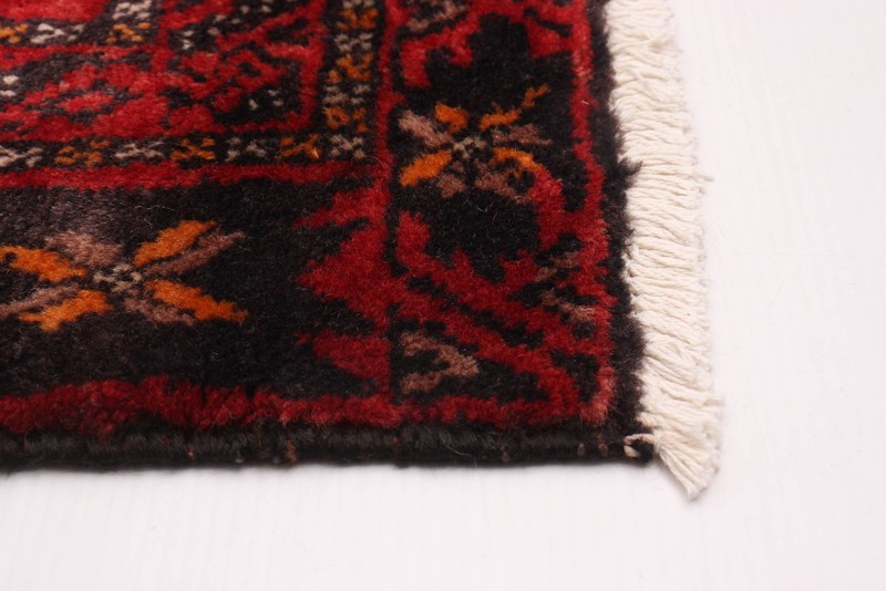 Vintage Hand-Knotted Area Rug 3'6" x 6'6" Traditional Oriental Wool Carpet gallery