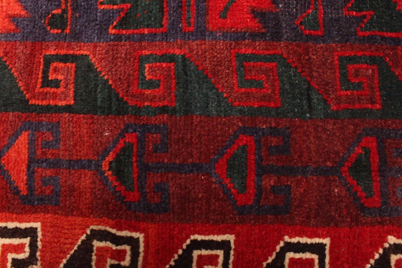 Vintage Hand-Knotted Carpet 6'8" x 5'11" Traditional Oriental Wool Area Rug gallery