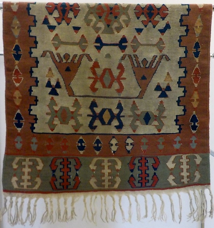VINTAGE - TURKISH KILIM RUG -LATE 19TH CENTURY EARLY 20TH gallery