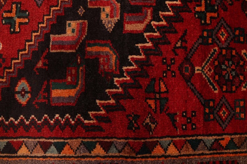 Vintage Traditional Hand-Knotted Area Rug 4'5" x 6'6" Oriental Wool Carpet gallery
