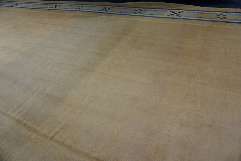 16'x32' Antique Oversized Yellow Art Deco - European French Geometric Flat gallery