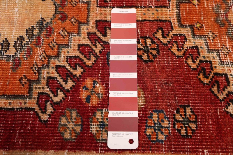 Vintage Hand-Knotted Area Rug 4'9" x 7'5" Traditional Oriental Wool Carpet gallery