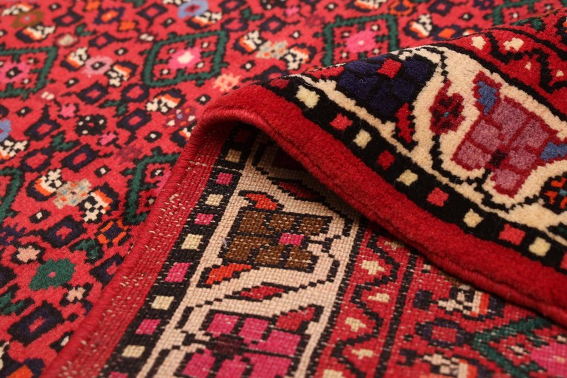 2'11" x 9'7" Vintage Hand-knotted Runner Rug Traditional Oriental Wool Carpet gallery