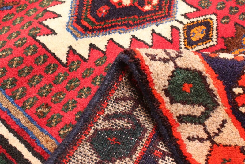 Vintage Hand-Knotted Area Rug 4'1" x 6'9" Traditional Wool Carpet gallery