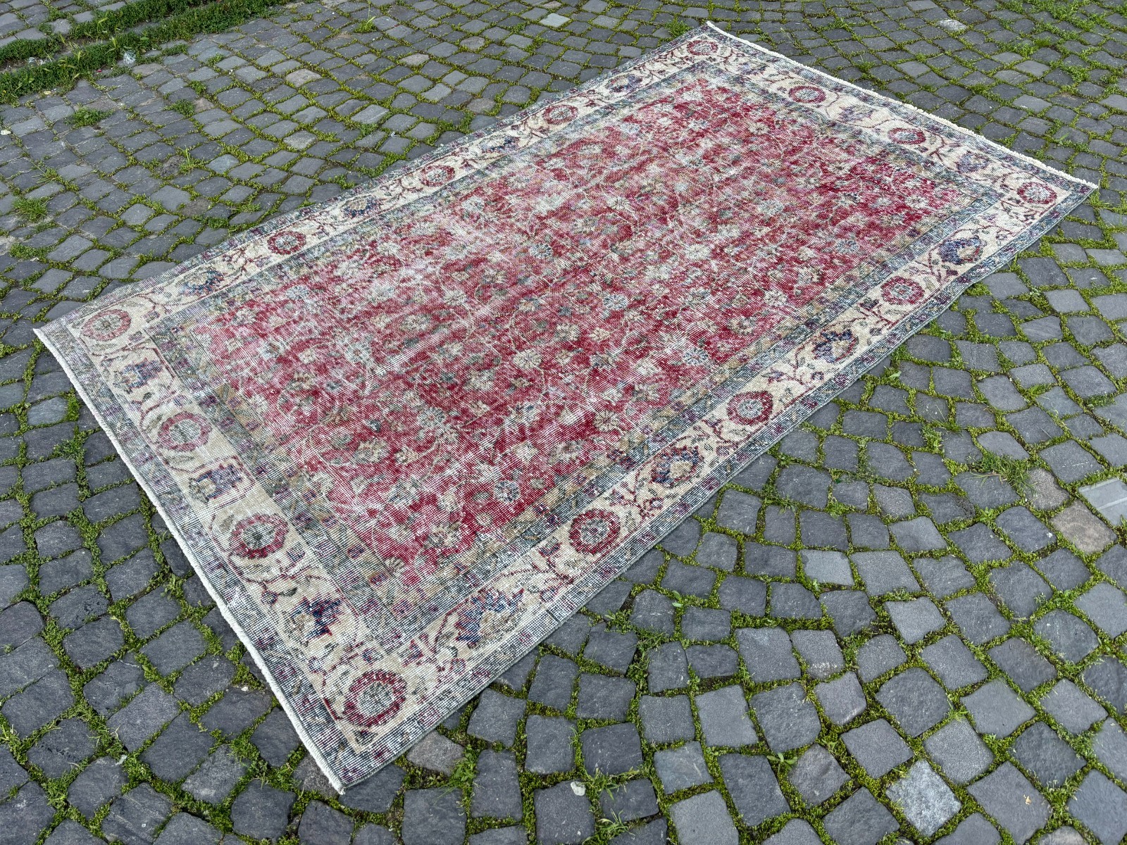 Large rug, Turkish rug, Wool rug, Vintage rug, Handmade rug | 5,3 x 8,7 ft gallery