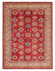 Vintage Hand-Knotted Carpet 10’2″ x 13’3″ Traditional Oriental Wool Area Rug