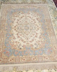 GORGEOUS KARASTAN 100% WOOL RUG 4 x 6 USA MADE MANY COLORS KIRMAN # 711