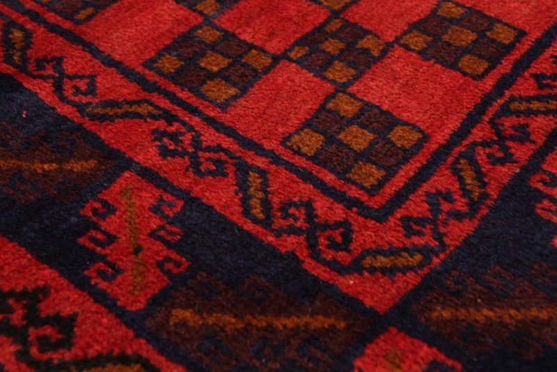 Vintage Hand-Knotted Carpet 5'0" x 12'7" Traditional Oriental Wool Area Rug gallery