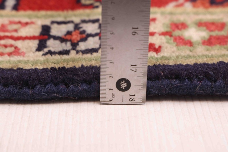 Vintage Geometric Area Rug 9'11" x 13'9" Traditional Hand-Knotted Wool Carpet gallery