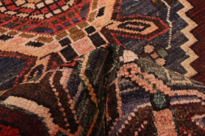 Vintage Traditional Hand-Knotted Area Rug 3'5" x 5'3" Oriental Wool Carpet gallery