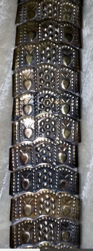 Vintage Ottoman Turkish Bridal Ceremonial Belt Late 19 Century Early 20th Balkan gallery