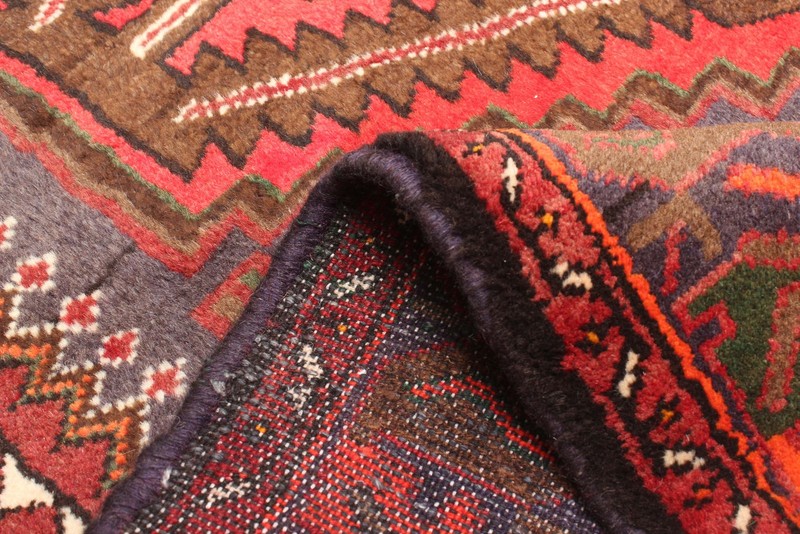 Vintage 4'2" x 6'3" Traditional Hand Knotted Vegetable Dye Wool Area Rug gallery