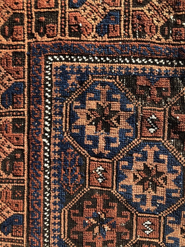 Antique Timuri Rug, Natural Dyes, c.1900 | 2'8.5"×4'7" gallery