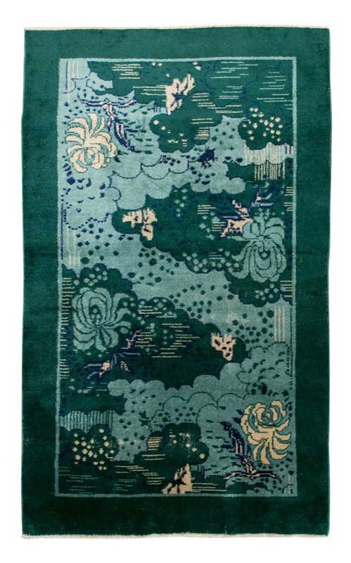 Turkish Rug", Vintage Rug, Area Rug 3'9 x 6'6 feet, Oushak Rug, Antique Rug gallery